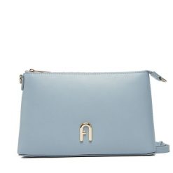 Torebka Furla. Szare listonoszki Furla, bez wzorów, bez dodatków. Za 919.99 zł.