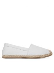 JENNY Espadryle WSK1609-20 Biały. Białe espadryle Jenny, bez wzorów, z materiału, bez obcasa. Za 48.99 zł.