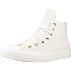 Buty CONVERSE CHUCK TAYLOR ALL STAR GOLD Biały. Białe buty trekkingowe Converse, bez wzorów, z materiału, bez zapięcia, trekkingowe. Za 390.00 zł.