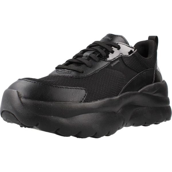 Buty GEOX D XTORS Czarny. Czarne buty trekkingowe Geox, z syntetyku, bez zapięcia. Za 390.99 zł.