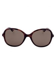 Polaroid Damskie okulary przeciwsłoneczne w kolorze brązowym rozmiar: 54. Brązowe okulary przeciwsłoneczne Polaroid, bez wzorów, z tworzywa sztucznego, szklane. Za 129.95 zł.