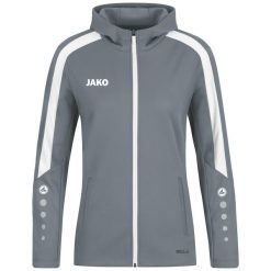 Damska bluza dresowa z kapturem Jako Power. Szare bluzy z kapturem JAKO, bez wzorów, z dresówki, z kapturem. Za 386.50 zł.