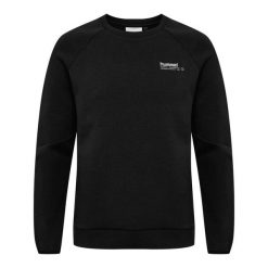 Bluza z okrągłym dekoltem Hummel Tech Fleece Regular. Czarne bluzy bez kaptura Hummel, na zimę, bez wzorów, z polaru, bez kaptura. Za 275.35 zł.