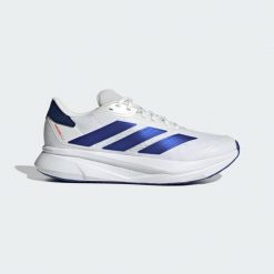 Buty Duramo SL 2 Running. Białe buty do biegania adidas, bez wzorów, bez zapięcia, do biegania. W wyprzedaży za 195.30 zł.
