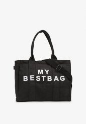 Czarna Pleciona Torebka Shopper Seviola. Czarne shopper bag Born2be, bez wzorów, z jeansu, biznesowe, bez dodatków. W wyprzedaży za 76.49 zł.