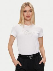 CMP T-Shirt 32D8066P Biały Regular Fit. Białe t-shirty CMP, bez wzorów, z bawełny, bez kołnierzyka, bez ramiączek. Za 59.99 zł.