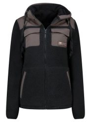 Geographical Norway Kurtka polarowa "Toulouse" w kolorze antracytowo-czarnym rozmiar: S. Czarne kurtki Geographical Norway, s, bez wzorów, z polaru, bez kaptura. Za 170.47 zł.