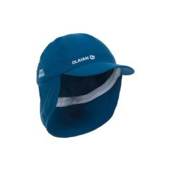 Czapka z daszkiem dla malucha. Niebieskie czapki z daszkiem NABAIJI, bez wzorów, z materiału, sportowe. Za 19.99 zł.