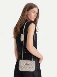 Guess Torebka J6RZ11 W4090 Kremowy. Białe listonoszki Guess, z aplikacjami, ze skóry, bez dodatków. Za 186.99 zł.