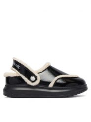 KARL LAGERFELD Śniegowce Kapri Kosi KL44505W Czarny. Czarne śniegowce KARL LAGERFELD, bez wzorów, z lakierowanej skóry, bez zapięcia. Za 879.99 zł.