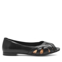 Baleriny Sergio Bardi. Czarne baleriny Sergio Bardi, bez wzorów, bez obcasa, bez zapięcia. Za 167.99 zł.
