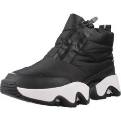 Buty SOREL KINETIC IMPACT PUFFY ZIP Czarny. Czarne buty trekkingowe Sorel, z syntetyku, bez zapięcia. Za 700.76 zł.