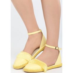 Żółte Espadryle Touching My Heart. Espadryle marki Born2be. Za 59.99 zł.