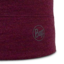 Czapka z wełny merino midweight. Czerwone czapki zimowe Buff, bez wzorów, z materiału. Za 149.99 zł.