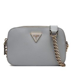 Torebka Guess. Niebieskie kopertówki Guess, z aplikacjami, wizytowe, bez dodatków. Za 269.99 zł.