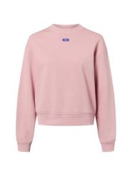 HUGO BLUE Bluza - Delessa Kobiety Bawełna różowy, XS. Czerwone bluzy HUGO BLUE, xs, bez wzorów, z bawełny, bez kaptura. Za 229.95 zł.