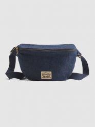 Levi's Saszetka w kolorze granatowym - 27 x 18 x 2,5 cm rozmiar: onesize. Niebieskie nerki i saszetki Levi's, bez wzorów, z bawełny, sportowe, bez dodatków. Za 128.55 zł.