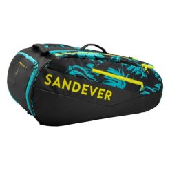 Torba na sprzęt do tenisa plażowego Sandever BTL 500. Czarne torby sportowe SANDEVER, bez wzorów, z materiału, duże. Za 99.99 zł.