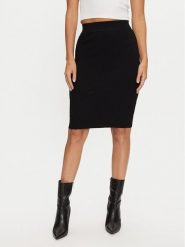 Guess Spódnica ołówkowa Isabella W4BD52 Z3HP2 Czarny Slim Fit. Czarne spódnice Guess, s, z aplikacjami, z wiskozy, ołówkowe. Za 199.99 zł.