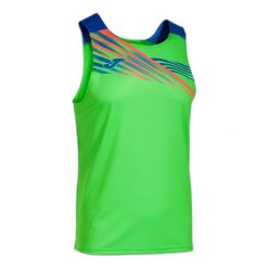 Tank top Joma Elite X. Niebieskie topy Joma, bez wzorów, bez kołnierzyka, bez ramiączek. W wyprzedaży za 115.15 zł.