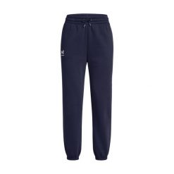 Damskie dresy Under Armour Icon Fleece Jogger Blue. Białe spodnie dresowe Under Armour, bez wzorów, z bawełny. Za 338.99 zł.