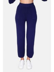 William de Faye Spodnie w kolorze granatowym rozmiar: 42. Niebieskie spodnie materiałowe William de Faye, bez wzorów, z materiału, klasyczne, z standardowym stanem. Za 151.45 zł.