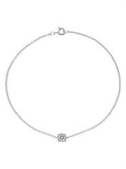 DIAMANTA Złota bransoletka "Simply Diamonds" z diamentami rozmiar: onesize. Szare bransoletki DIAMANTA, z diamentem, złote. Za 1,087.99 zł.