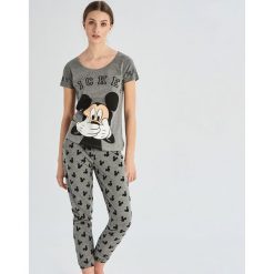 Dwuczęściowa piżama Mickey Mouse - Jasny szar. Piżamy marki Sinsay. Za 69.99 zł.