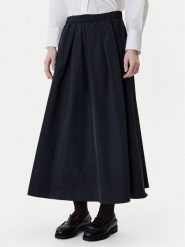 Weekend Max Mara Spódnica trapezowa Curvato 2615101051 Czarny Regular Fit. Czarne spódnice Weekend Max Mara, bez wzorów, z bawełny, trapezowe. Za 989.99 zł.