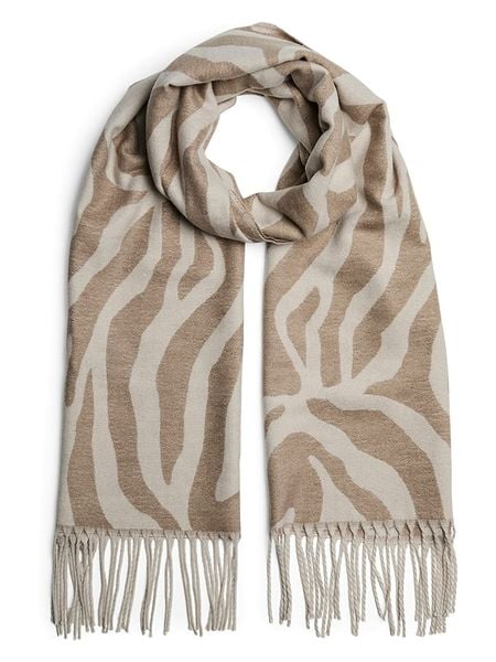 Pieces Szal w kolorze beżowym rozmiar: onesize. Brązowe szaliki i kominy Pieces, bez wzorów. Za 66.00 zł.