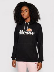 Ellesse Bluza Torices SGS03244 Czarny Loose Fit. Czarne bluzy Ellesse, bez wzorów, z bawełny, bez kaptura. Za 169.99 zł.