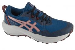 Buty do biegania damskie, Gel-Venture 11. Niebieskie buty treningowe ASICS, bez wzorów, z materiału, przed kostkę, bez zapięcia, do biegania. Za 299.99 zł.
