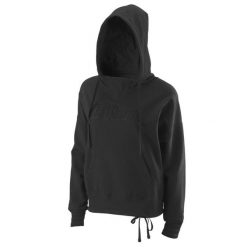 Bluza tenisowa damska Wilson Script Eco Cotton Hoody. Czarne bluzy Wilson, xs, bez wzorów, bez kaptura, tenisowe. Za 260.00 zł.