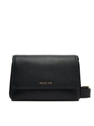 MICHAEL Michael Kors Torebka Nessa 30T5G8ZM1L Czarny. Czarne listonoszki MICHAEL Michael Kors, bez wzorów, ze skóry, bez dodatków. Za 719.99 zł.