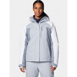 Kurtka Damska Columbia Snowy Summit. Białe kurtki narciarskie Columbia, na zimę, l, bez wzorów, bez kaptura, narciarskie. W wyprzedaży za 849.15 zł.