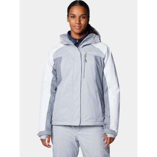 Kurtka Damska Columbia Snowy Summit. Białe kurtki narciarskie Columbia, na zimę, l, bez wzorów, bez kaptura, narciarskie. W wyprzedaży za 849.15 zł.