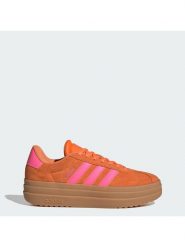 Adidas Półbuty VL Court Bold Pomarańczowy. Brązowe półbuty wsuwane adidas, bez wzorów, bez obcasa, na płaskiej podeszwie. Za 348.99 zł.