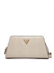 Guess Torebka HWKB94 99120 Écru. Listonoszki Guess, z aplikacjami, ze skóry, bez dodatków. Za 289.99 zł.