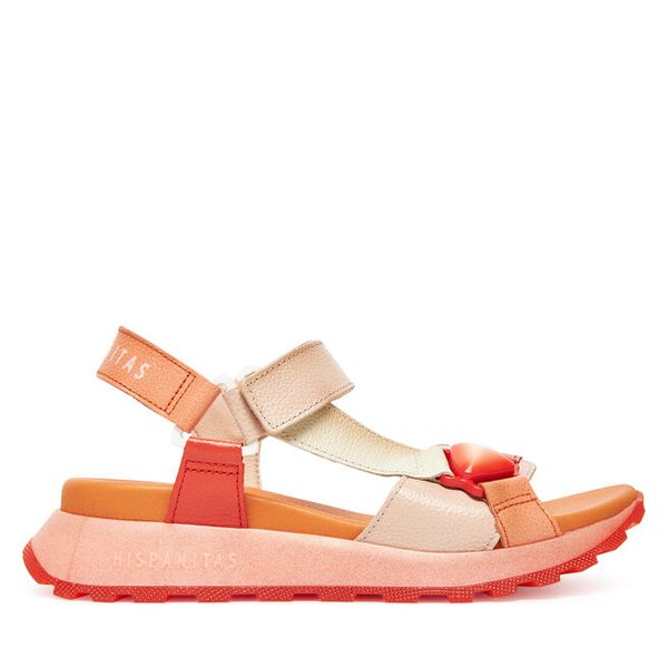 Sandały Hispanitas. Sandały Hispanitas, bez wzorów, bez obcasa, na płaskiej podeszwie, bez zapięcia. Za 529.99 zł.