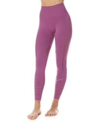 Legginsy damskie treningowe z długą nogawką Brubeck GYM. Szare legginsy Brubeck, bez wzorów, z dzianiny, długie. Za 129.99 zł.