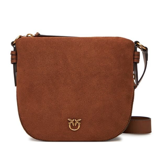 Torebka PINKO. Brązowe torebki klasyczne Pinko, bez wzorów, klasyczne, bez dodatków. Za 1,529.00 zł.