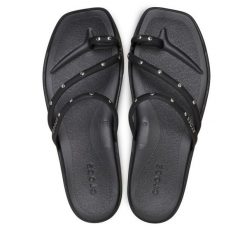 Japonki Crocs. Czarne japonki Crocs, bez wzorów. Za 189.99 zł.