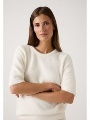 More & More Sweter w kolorze kremowym rozmiar: 44. Brązowe swetry More & More, bez wzorów, bez ramiączek. Za 187.07 zł.