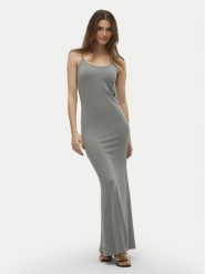Vero Moda Sukienka letnia Sharon 10322285 Szary Slim Fit. Szare sukienki Vero Moda, xl, bez wzorów, z bawełny, bez kołnierzyka, bez ramiączek. Za 109.99 zł.