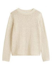 Marc O´Polo Sweter w kolorze kremowym rozmiar: M. Brązowe swetry m, bez wzorów, bez ramiączek. Za 251.53 zł.