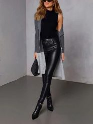 Milan Kiss Kardigan w kolorze szarym rozmiar: S. Szare swetry Milan Kiss, s, bez wzorów, bez ramiączek. Za 139.54 zł.