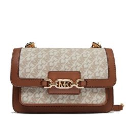 Torebka MICHAEL Michael Kors. Brązowe torebki klasyczne MICHAEL Michael Kors, bez wzorów, klasyczne, bez dodatków. Za 979.99 zł.