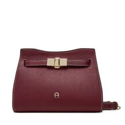 Torebka Aigner. Czerwone listonoszki Aigner, bez wzorów, bez dodatków. Za 2,179.00 zł.