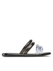 Melissa Klapki Airbubble Slide Ad 33747 Czarny. Czarne klapki Melissa, bez wzorów, z tworzywa sztucznego, bez obcasa, bez zapięcia. Za 199.99 zł.