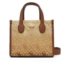 Torebka Guess. Brązowe torebki klasyczne Guess, z aplikacjami, klasyczne, bez dodatków. Za 359.99 zł.